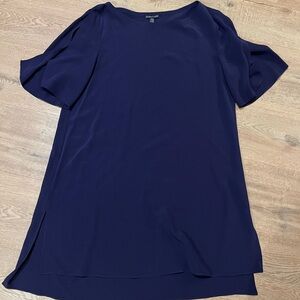 Eileen Fisher navy tunic/mini dress